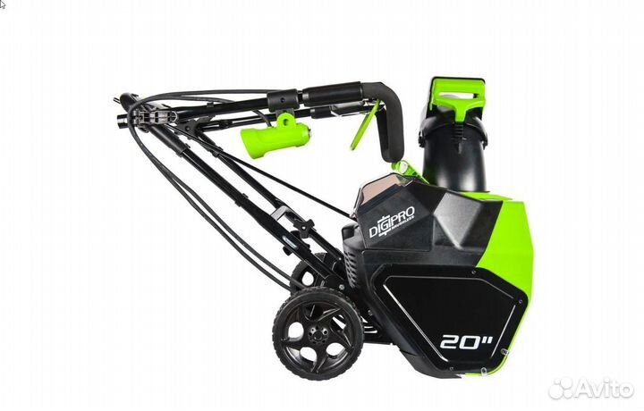 Снегоуборщик аккумуляторный greenworks GD40ST