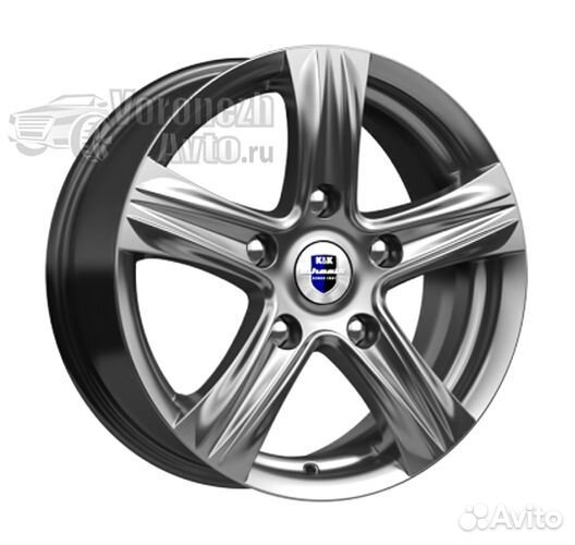 Диски K&K Легион 6.5x16 5x114.3 ET35 DIA67.1 Дарк Платинум