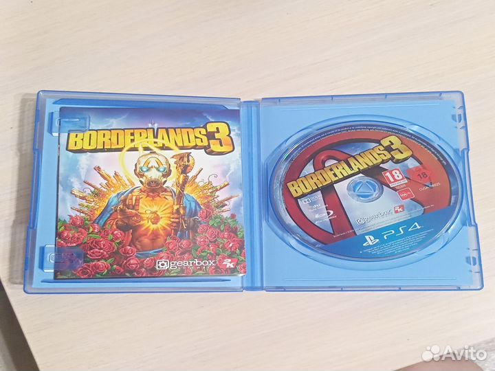 Диск на Ps4 Игры borderlands 3