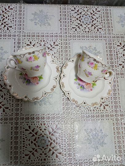 Коллекционная пара фарфор 2шт