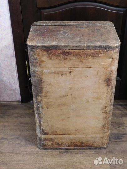 Чемодан деревянный