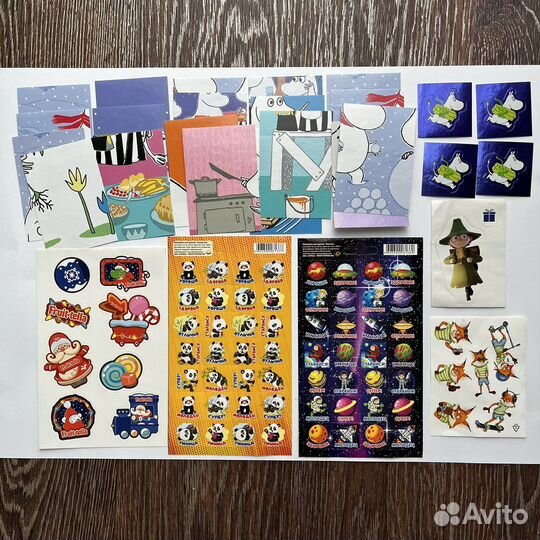 Наклейки лента moomin муми-тролль и другие