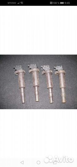 Катушка зажигания peugeot 308 еп6 ситроен С4 еп6