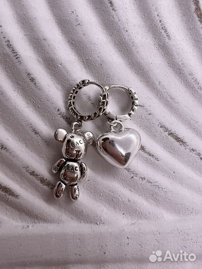 Ассиметричные серьги