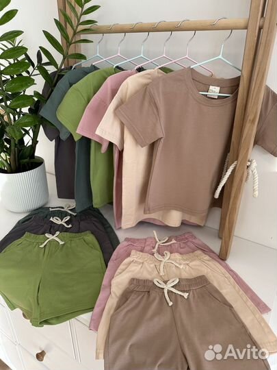 Детские вещи, костюм шорты футболка новые