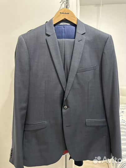 Мужской костюм серый Matinique