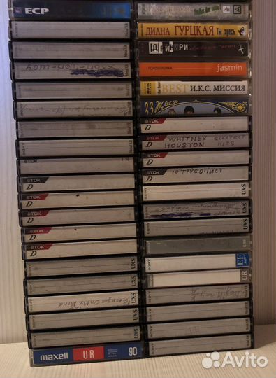 Аудиокассеты с качественной разной записью