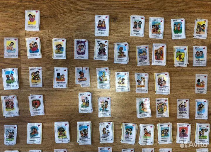 Вкладыши от жевачки love is