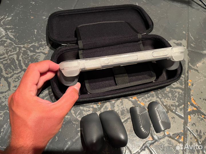 Чехол и грип grip Nintendo Switch Lite Skull Co