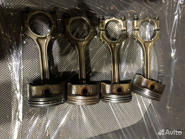 Поршень в сборе Rio Solaris 1.4 G4FA