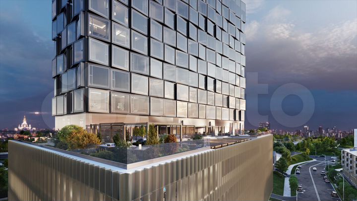 1-к. апартаменты, 69,5 м², 14/17 эт.