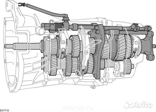 МКПП ford Transit 155 л.с. 1731834/2251609/2117313