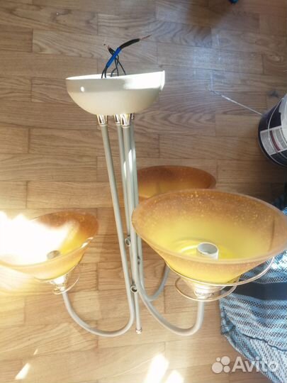 Люстра 3х рожковая