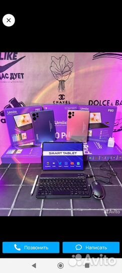 Новый планшет с клавиатурой 6/128 Umiio P60 Pad
