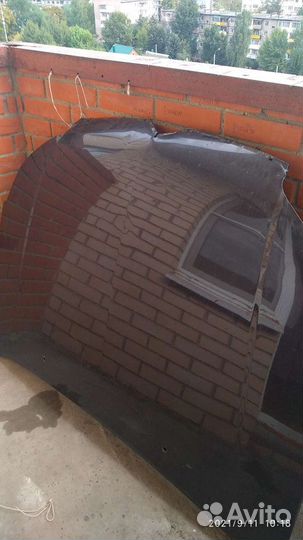 Капот citroen c5 1 поколение рест. После дтп