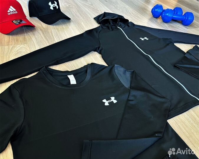 Рашгард Under Armour Black - 5/1, 2/110