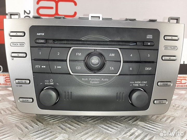 Магнитола Mazda 6 GH 2009 GS1D669R0C