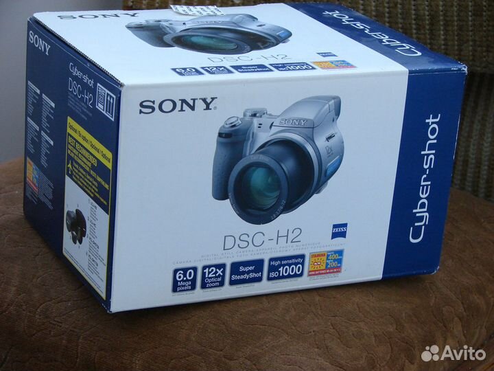 Продаётся фотоаппарат Sony DSC-H2