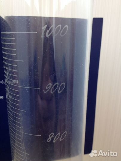 Мерный цилиндр 1000 мл гост 1770-74 Сделано в СССР