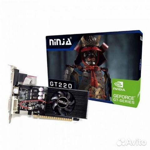Видеокарта Ninja GT220 (48SP) 1GB gddr3 128bit VGA
