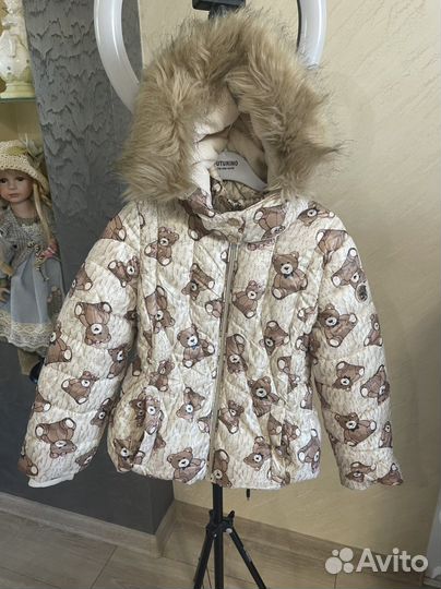 Куртка с мишками