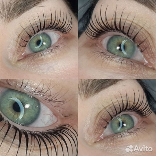 Ламинирование Ботокс Вельвет ресниц