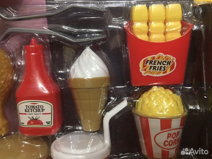Набор продуктов игрушки