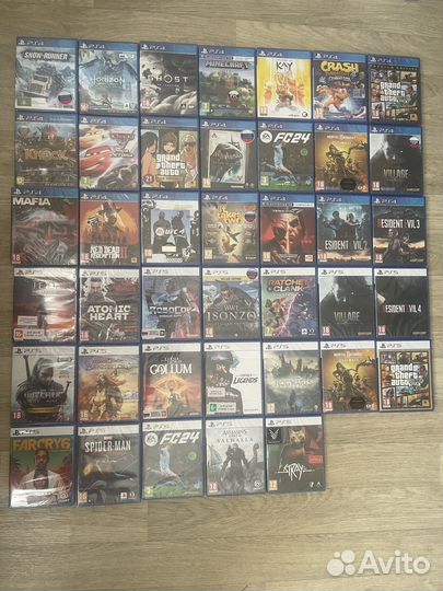 Продам игры PS4 и PS5 (новые) распродажа