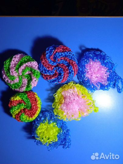 Мочалка ручной работы