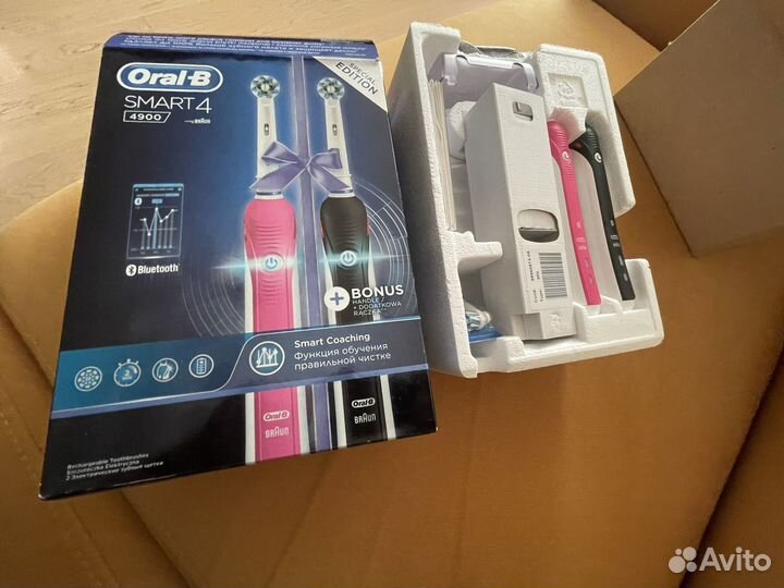 Набор зубных щеток Oral-B SMART 4 2 шт