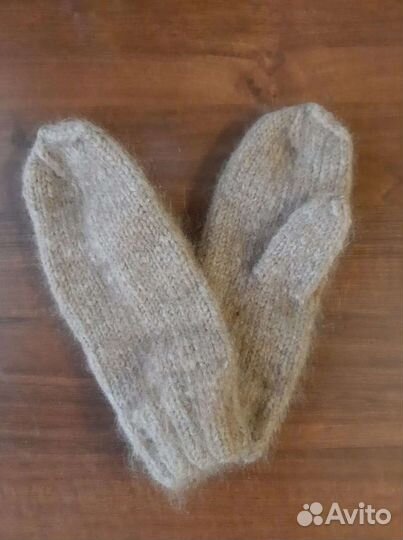 Варежки пуховые