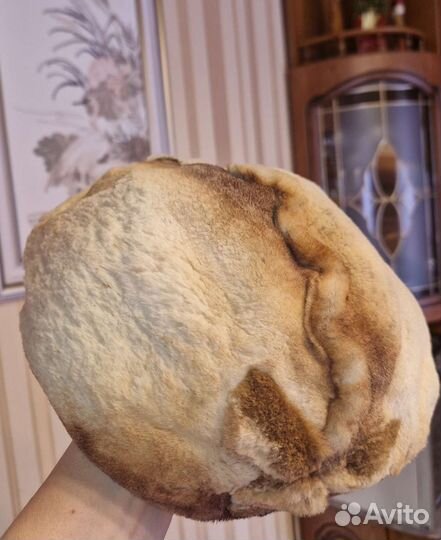 Берет норка стриженая 56