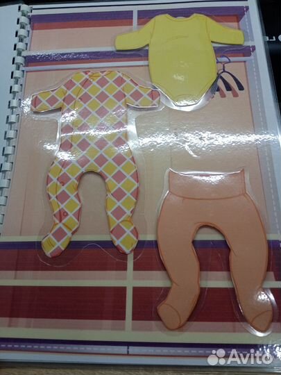 Мой малыш. Альбом на липучках