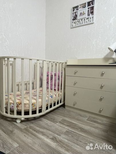 Детская кроватка трансформер 9 в 1