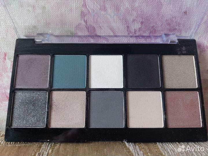 Тени для век NUX 8 цветов