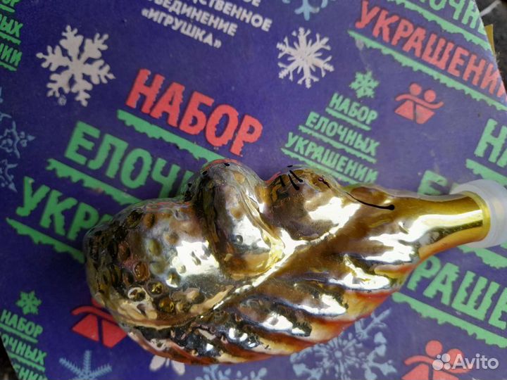 Елочные игрушки СССР