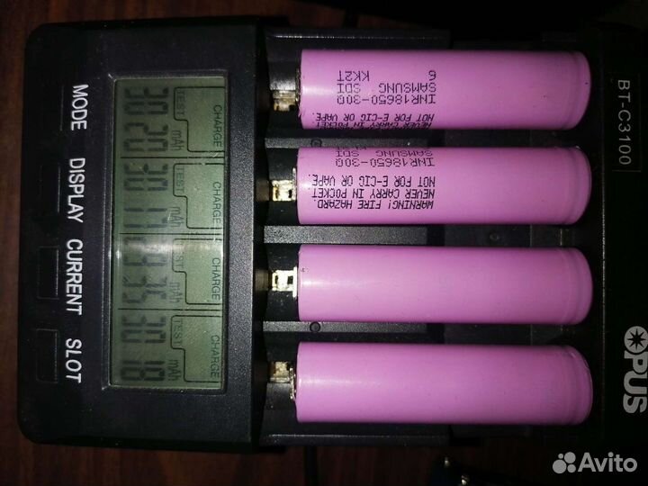 Аккумуляторы высокотоковые 18650 samsung30q