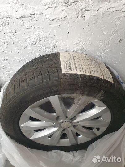 Колеса в сборе r16 зимние mercedes
