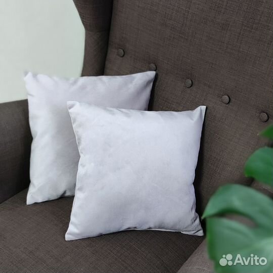 Подушки 35х35 см на диван декоративные, 2 шт