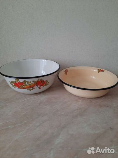 Эмалированная посуда СССР