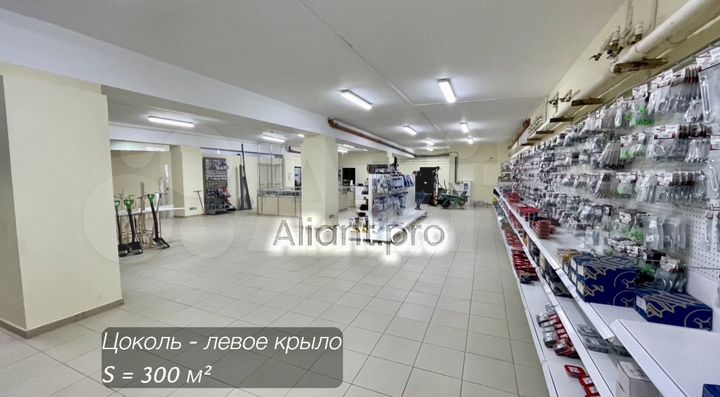 Услуги/ торговля, от 40 до 350 м²