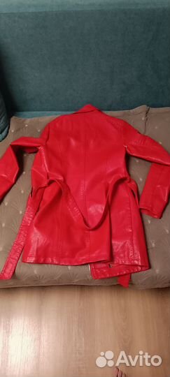 Куртка кожаная женская 40 42 размер