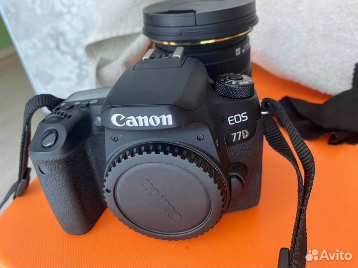 Зеркальный фотоаппарат canon eos 77D