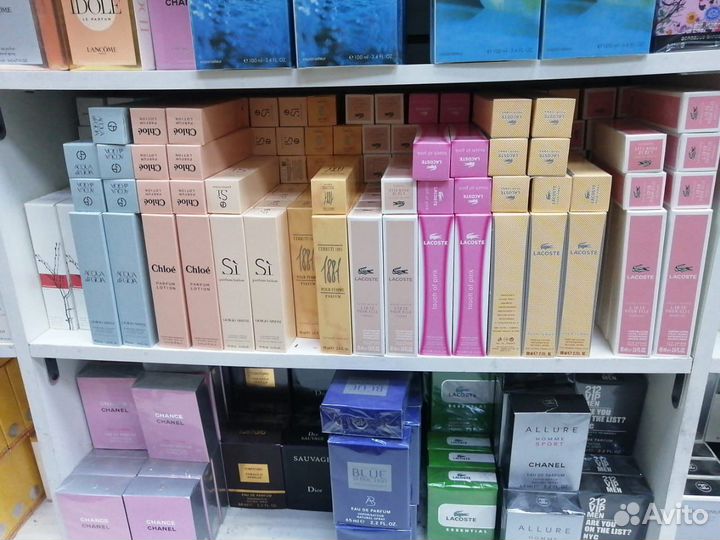 Парфюмерия в ассортименте