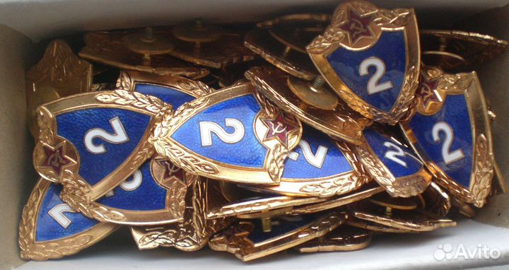 Знак Солдатская классность 2, Отл. Советской Армии