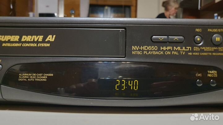 Видеомагнитофон panasonic NV-HD650AM HI-FI 6 head