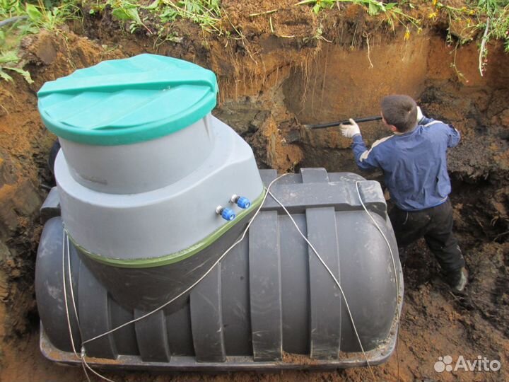 Септик Альта 4 переливной