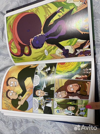 Комиксы рик и морти