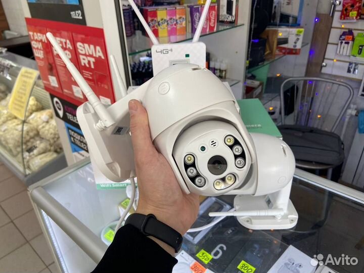 Комплект видеонаблюдение 2 камеры и Роутер 4G