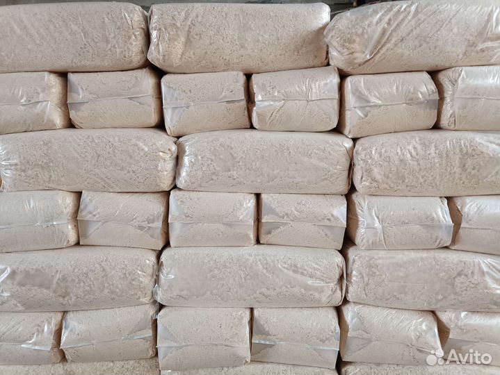 Опилки стружка в брикетах